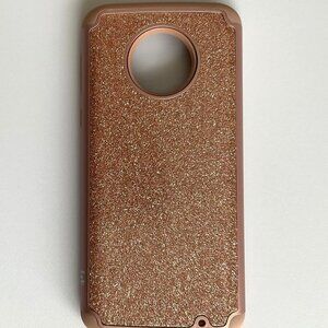 MOTO G6 PLUS PHONE CASE ROSE GOLD